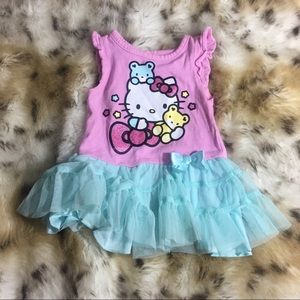 Hello Kitty Tutu Onesie Dress